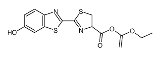 luciferin ethoxyvinyl ester Structure