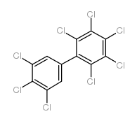 2,3,3',4,4',5,5',6-Octachlorobiphenyl Structure