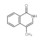 4-甲基-1(2H)-异喹啉酮结构式