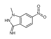 1-Methyl-6-nitro-1H-indazol-3-amine结构式