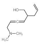 2-Allyl-6-(dimethylamino)-3,4-hexadien-1-ol Structure