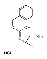 R-2-N-CBZ-propane-1,2-diamine-HCl结构式