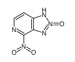 4-nitro-1H-[1,2,3]triazolo[4,5-c]pyridine 2-oxide结构式