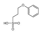 3-phenoxypropane-1-sulfonic acid Structure