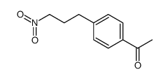 1-[4-(3-nitro-propyl)-phenyl]-ethanone Structure