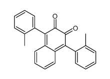 1,4-bis(2-methylphenyl)naphthalene-2,3-dione结构式