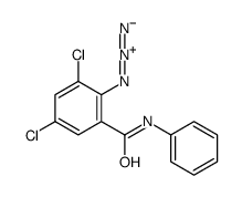 2-azido-3,5-dichloro-N-phenylbenzamide结构式
