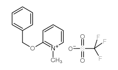 2-BENZYLOXY-1-METHYLPYRIDINIUM TRIFLUOROMETHANESULFONATE Structure