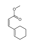 3-环己烯基丙烯酸甲酯结构式