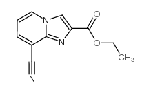 8-氰基咪唑并[1,2-a]吡啶-2-羧酸乙酯结构式