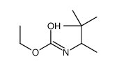 ethyl N-(3,3-dimethylbutan-2-yl)carbamate结构式
