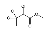 methyl 2,3,3-trichlorobutanoate结构式