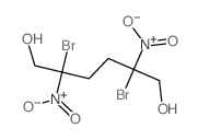 2,5-dibromo-2,5-dinitro-hexane-1,6-diol Structure