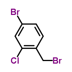2-氯-4-溴溴苄结构式