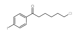 6-CHLORO-1-(4-IODOPHENYL)-1-OXOHEXANE Structure