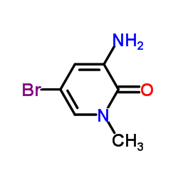 3-氨基-5-溴-1-甲基吡啶-2(1H)-酮图片
