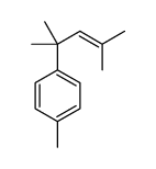 1-(2,4-dimethylpent-3-en-2-yl)-4-methylbenzene Structure