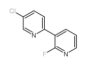 5-Chloro-2'-fluoro-2,3'-bipyridine Structure