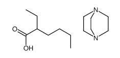 2-乙基己酸与1,4-二氮杂双环[2.2.2]辛烷的化合物结构式