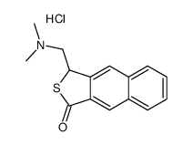 1-[(dimethylamino)methyl]-1H-benzo[f][2]benzothiol-3-one,hydrochloride Structure
