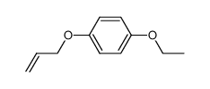 1-(allyloxy)-4-ethoxybenzene结构式