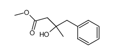 3-hydroxy-3-methyl-4-phenyl-butyric acid methyl ester结构式