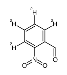 2-Nitrobenzaldehyde-d4 Structure