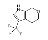 3-(Trifluoromethyl)-1,4,5,7-tetrahydropyrano[3,4-c]pyrazole Structure