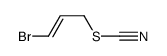 (E)-1-bromo-3-thiocyanato-prop-1-ene结构式