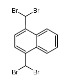 1,4-bis-dibromomethyl-naphthalene结构式