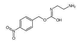 (4-nitrophenyl)methyl N-(2-aminoethyl)carbamate结构式