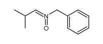 (Z)-N-(2-methylpropylidene)-1-phenylmethanamine N-oxide结构式