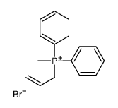 methyl-diphenyl-prop-2-enylphosphanium,bromide Structure
