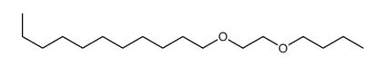 1-(2-butoxyethoxy)undecane Structure