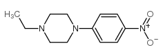 1-乙基-4-(4-硝基苯基)哌嗪结构式