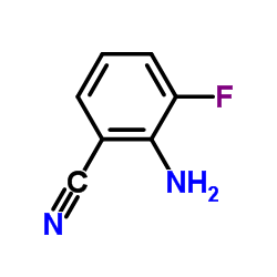 2-氨基-3-氟苯腈结构式