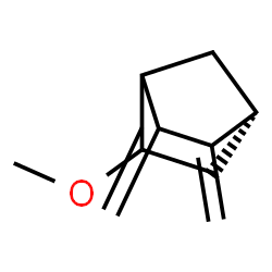 Bicyclo[2.2.1]heptane, 5-methoxy-2,3-bis(methylene)-, (1R-endo)- (9CI) Structure