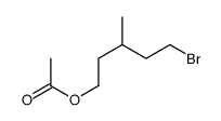 5-Bromo-3-methylpentyl acetate Structure
