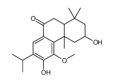 3,6-dihydroxy-5-methoxy-1,1,4a-trimethyl-7-propan-2-yl-3,4,10,10a-tetrahydro-2H-phenanthren-9-one Structure