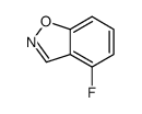 4-fluoro-1,2-benzoxazole结构式