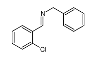 N-benzyl-1-(2-chlorophenyl)methanimine结构式