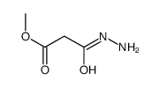 methyl 3-hydrazinyl-3-oxopropanoate结构式