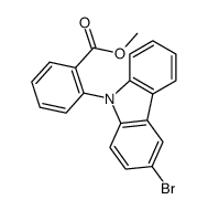 methyl 2-(3-bromo-9H-carbazolyl)benzoate Structure