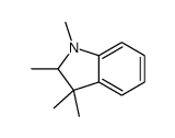 1,2,3,3-Tetramethyl-2,3-dihydro-1H-indole结构式