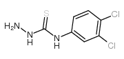 2-(3,4-二氯苯基)-1-肼硫代甲酰胺结构式