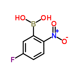 (5-氟-2-硝基苯基)硼酸图片