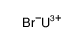 Uranium(III) bromide. Structure