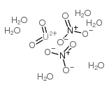 硝酸铀酰六水化合物结构式