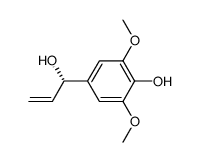4-((S)-1-Hydroxy-allyl)-2,6-dimethoxy-phenol Structure