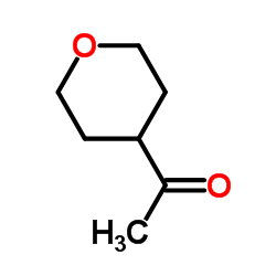 1-(Tetrahydro-2H-pyran-4-yl)ethanone Structure